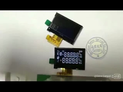 COG FPC VA màn hình phân đoạn LCD màu trắng trên màu đen giao diện SPI cho rangefinder