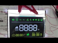 Hiển thị LCD VA tương phản cao Màn hình đen Phân đoạn trắng âm tính 3.6V 40PIN