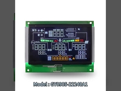 Màn hình LCD phân khúc tùy chỉnh 4.3 inch VA Màn hình đen Đèn hậu trắng 5.0V