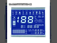 HTN Blue 8 Inch phân đoạn màn hình LCD tùy chỉnh cho máy pha nước