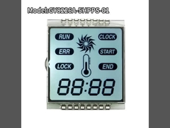 Đèn nền màu trắng 4 chữ số Bảng hiển thị bảy phân đoạn 3.3V 16PIN Timer màn hình LCD
