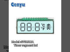 Màn hình LCD tùy chỉnh 2 màu đèn LED Đèn hậu cho súng nhiệt độ