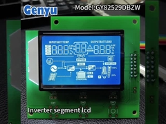 Màn hình LCD 7 phân đoạn HTN màu trắng trên chip màu xanh trên máy AIP31621 Driver For Inverter