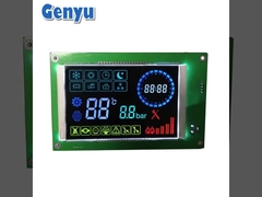 VA LCD Segment Display Module Chip On Board Color Icons 5.0V Độ tương phản cao