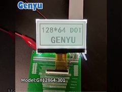 2.9 inch 128x64 Graphic LCD Display FSTN Đen Trắng Nhập thể 18PIN SPI Interface