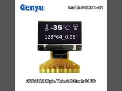 Ống mỏng 0,96 Inch OLED Module 128x64 Độ phân giải SSD1315 30pin Soldering FPC