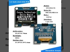 1.3 inch I2C OLED Display Module Màu trắng 128x64 Độ phân giải SH1106