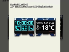 1.54 Inch Monochrome OLED Display Module 128x64 Dots CH1116 IIC Giao diện