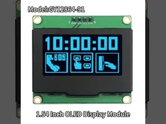 SSD1309 1,54 Inch OLED Screen Blue Bigger PCB Board 128x64 I2C màn hình OLED