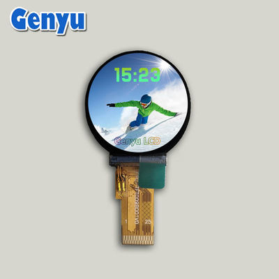 Kích thước nhỏ 0,9 inch Quanh màn hình LCD TFT 128x128 độ phân giải Giao diện SPI