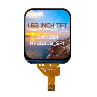 Mô-đun Màn hình Cảm ứng LCD TFT 1.83 inch 240*284 IPS 1.83 TFT LCD 15 chân FPC 4-SPI với IC Driver NV3030B, khả năng chịu nhiệt cao