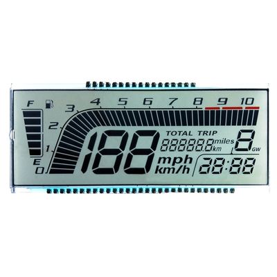 Giá tốt. HTN Custom E-bike LCD Display Monochrome 46 Pin Transflective 7 Segment LCD Screen with 6 O'clock Viewing Angle trực tuyến