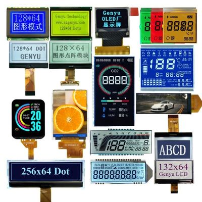 Giá tốt. Oem Odm Monochrome 128x64 Graphic Cog Custom HTN STN Fstn Segment black Va Segment OLED IPS Color TFT Touch LCD Display Lcd trực tuyến