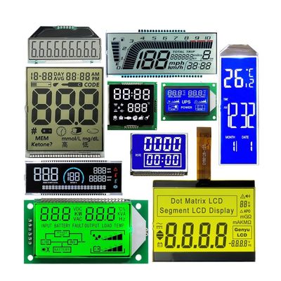 Giá tốt. Màn hình LCD tinh thể lỏng 7 đoạn TN/HTN/STN/VA/BTN Mô-đun LCD tùy chỉnh với IC điều khiển HT1621 và đầu nối PIN/FPC/ZEBRA trực tuyến