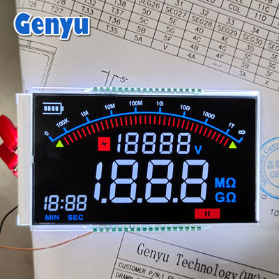 Giá tốt. Đen màn hình màu sắc phân đoạn VA màn hình LCD trực tuyến