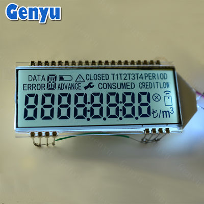 Giá tốt. Đèn nền màu trắng Màn hình LCD tùy chỉnh HTN Màn hình LCD đo năng lượng phân đoạn 28PIN trực tuyến
