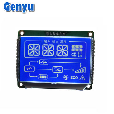 Giá tốt. STN âm màn hình LCD bảy phân đoạn màn hình LCD 3.3 V với đầu nối PIN trực tuyến
