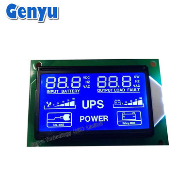 HT1621 7 phân đoạn màn hình LCD UPS màn hình LCD HTN Đèn nền LED màu xanh trắng