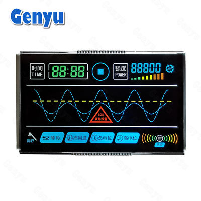 Giá tốt. Các phân đoạn màu Đèn nền màu trắng VA màn hình LCD 40 PIN Đối với thiết bị y tế trực tuyến