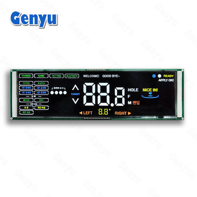Màn hình LCD VA màu đen Bảy phân khúc màn hình LCD 5V cho thiết bị golf