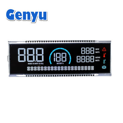 4.5 inch VA loại LCD Panel 7 14 phân đoạn màn hình LCD cho lưu trữ năng lượng di động