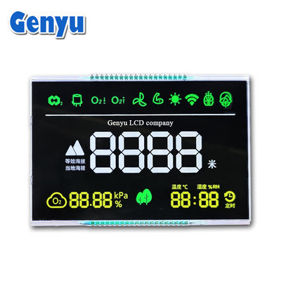 Giá tốt. Hiển thị LCD VA tương phản cao Màn hình đen Phân đoạn trắng âm tính 3.6V 40PIN trực tuyến