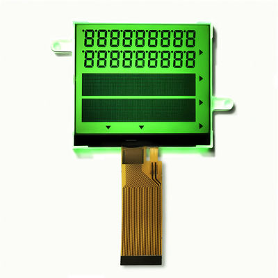 Đèn nền màu xanh lá cây COG màn hình LCD Phân đoạn STN phản xạ + FPC 24pin đồ họa
