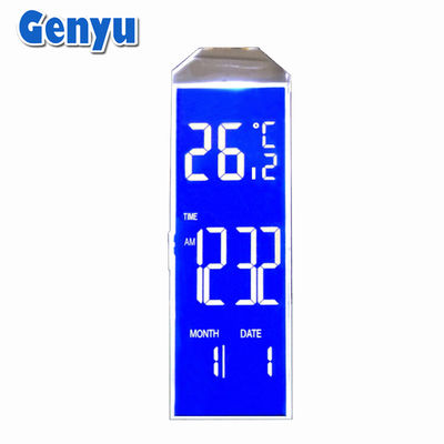 Màn hình LCD tùy chỉnh HTN Segment Blue Zebra White Backlight For Desk Lamp