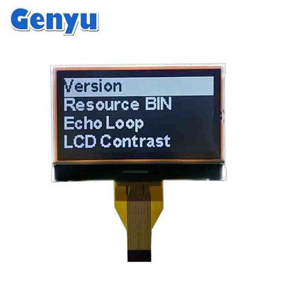 Giá tốt. DFSTN 2.4 inch màn hình LCD 128x64 18pin FPC SPI COG LCD cho thiết bị cầm tay trực tuyến