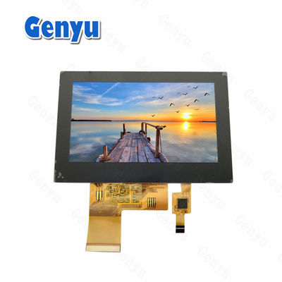 480 * 272 4.3 Inch TFT LCD Display Capacitive Touchscreen CTP 40pin FPC 24-Bit RGB