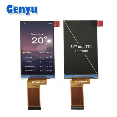 3.97 Inch TFT LCD Panel Free Angle 480x800 Pixel GC9503 40PIN FPC Với Giao diện RGB