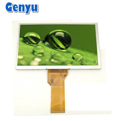Giao diện kỹ thuật số Màn hình LCD TFT 7 inch RGB 800×480 Độ phân giải bình thường Trắng 50pin