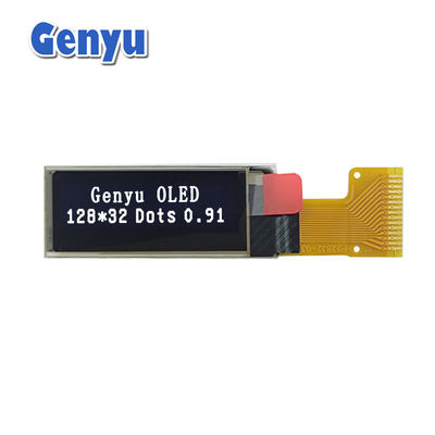 Giá tốt. 0Màn hình OLED.91 inch 128x32 Độ phân giải Trắng 15pin FPC SPI trực tuyến
