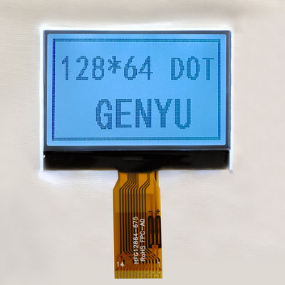 Giá tốt. 1.88 inch 128x64 Dot Matrix LCD Display Module FSTN Màu trắng 14PIN SPI Interface trực tuyến