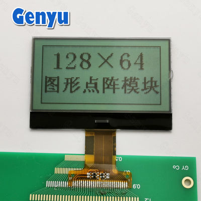 2Màn hình LCD.4 inch FSTN 128x64 Màn hình LCD phản xạ 27PIN 8 bit song song