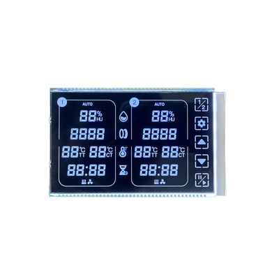 Giá tốt. Kích thước tùy chỉnh 3.3V VA màn hình LCD cảm ứng màn hình phân đoạn màn hình chữ số trắng 78PIN trực tuyến