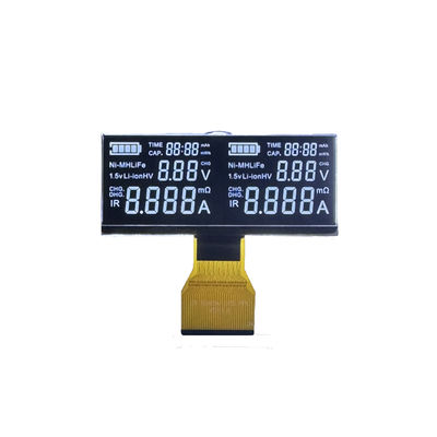 Giá tốt. VA màn hình LCD phân đoạn trắng nền đen 5V FPC Connect trực tuyến