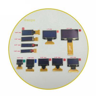 Màn hình OLED ma trận điểm 128x32 128x64 256x64 I2C SPI Màn hình nhỏ 0.42/0.49/0.66/0.69/0.78/0.87/0.91/0.96/1.3/1.54/2.42